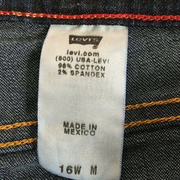 Levis 550 Bootcut Jeans Relaxed Zip Fly High Rise - Picture 9 of 10